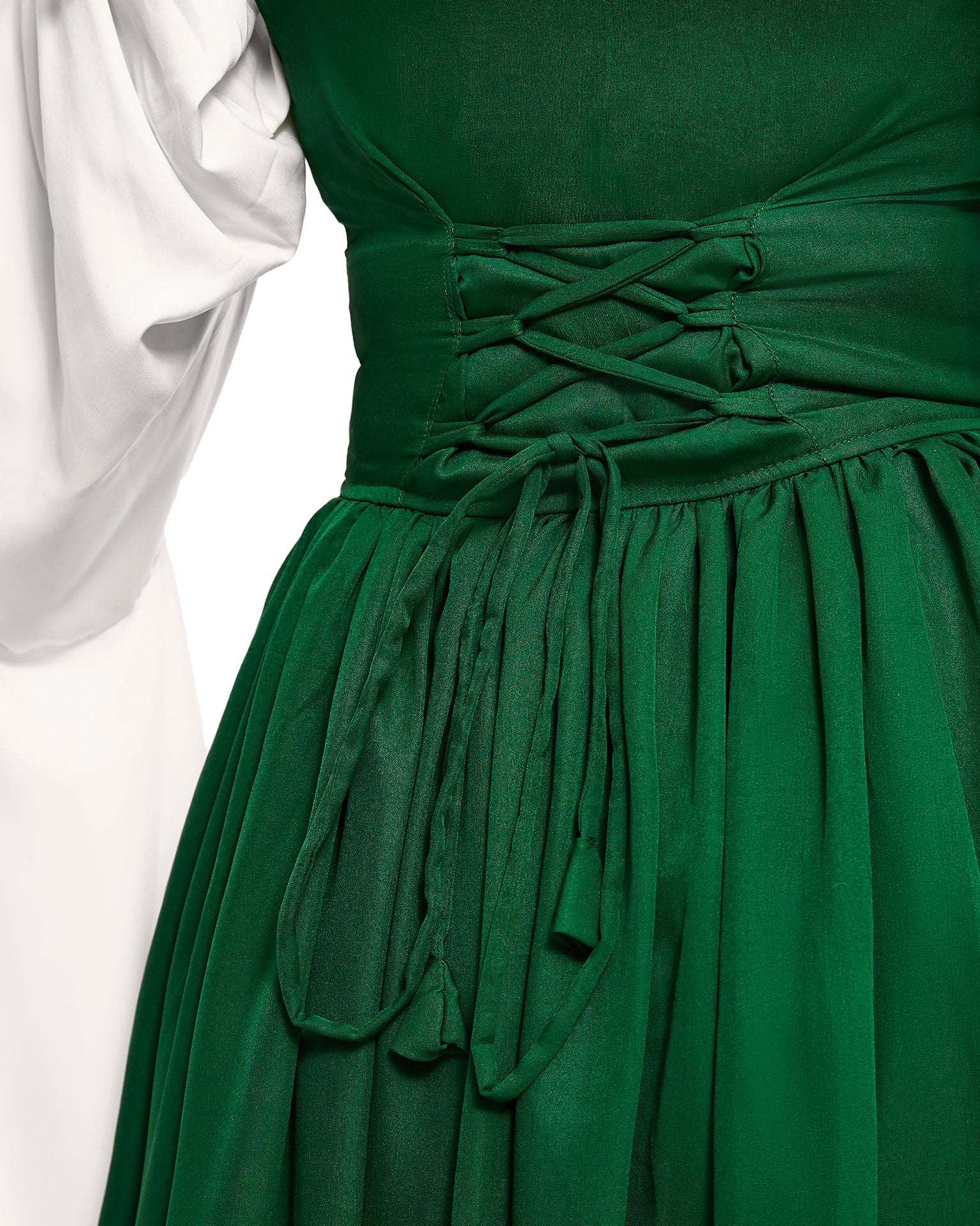 Renaissance Faire 2 piece Full Costume Irish Dress & Long-Sleeved Chemise - Image 10
