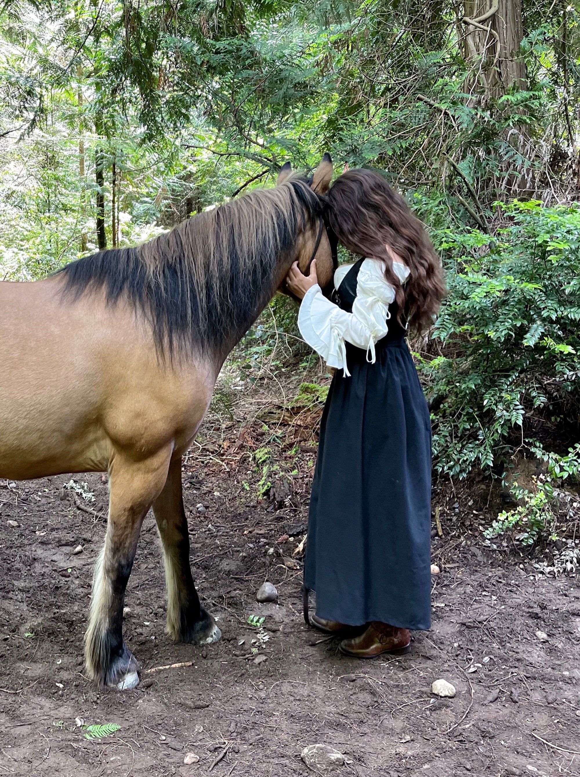 The Horse Whisperer ~ Fantasy Equestrian Rider  3 Piece 100% Cotton Costume - Image 4